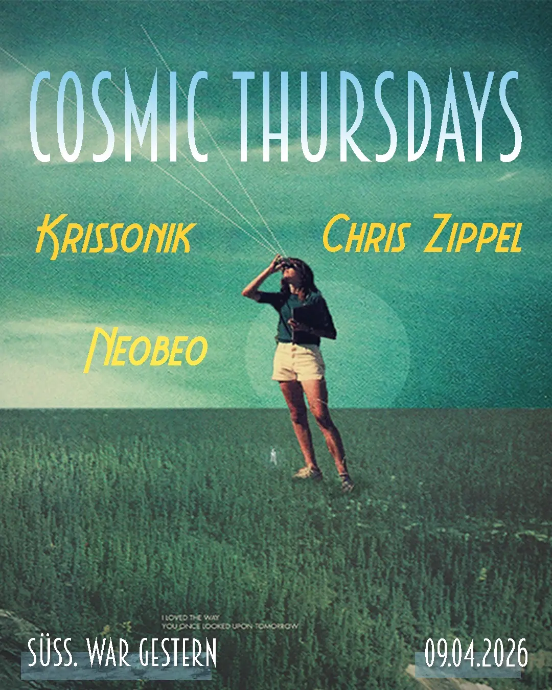 ❖ Cosmic Thursdays meets Krissonik & Chris Zippel ❖