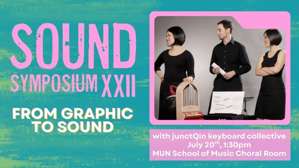 SSXXII Workshops: From Graphic to Sound with junctQín keyboard collective