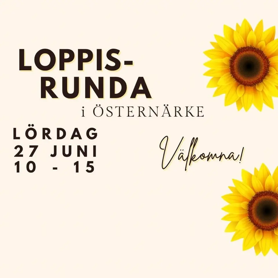 Loppisrunda i Östernärke