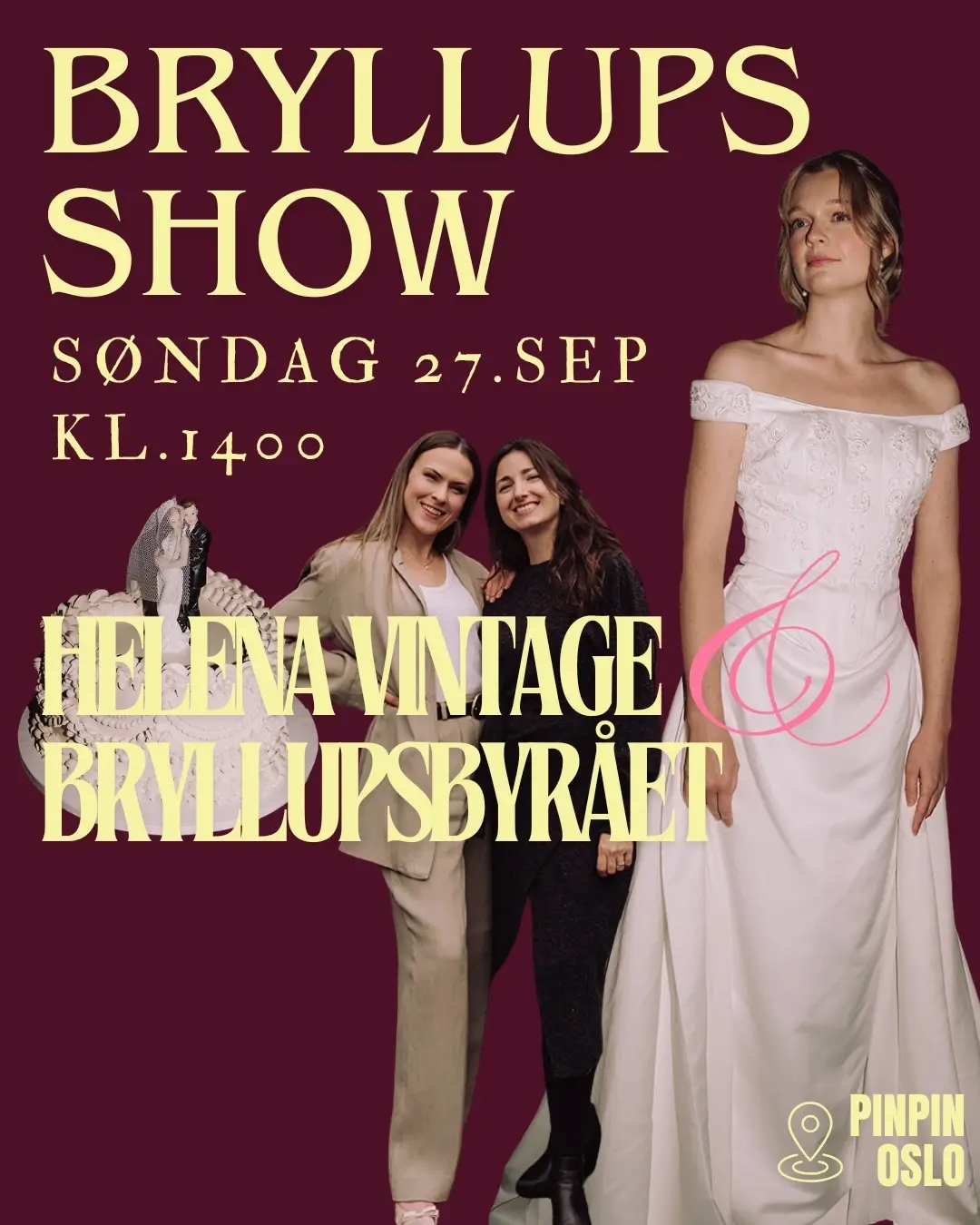 Bryllupsshow i regi av Helena Vintage