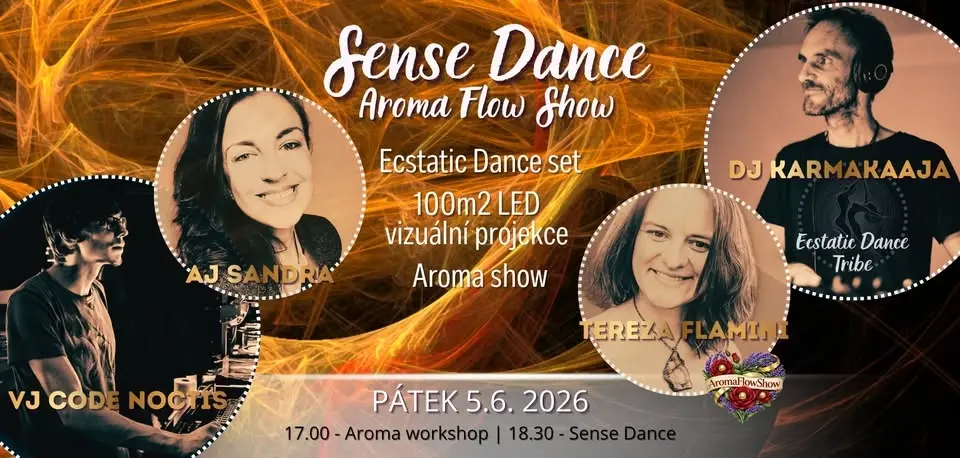 Sense Dance: Aroma Flow Show l PÁ 5.6. l Praha