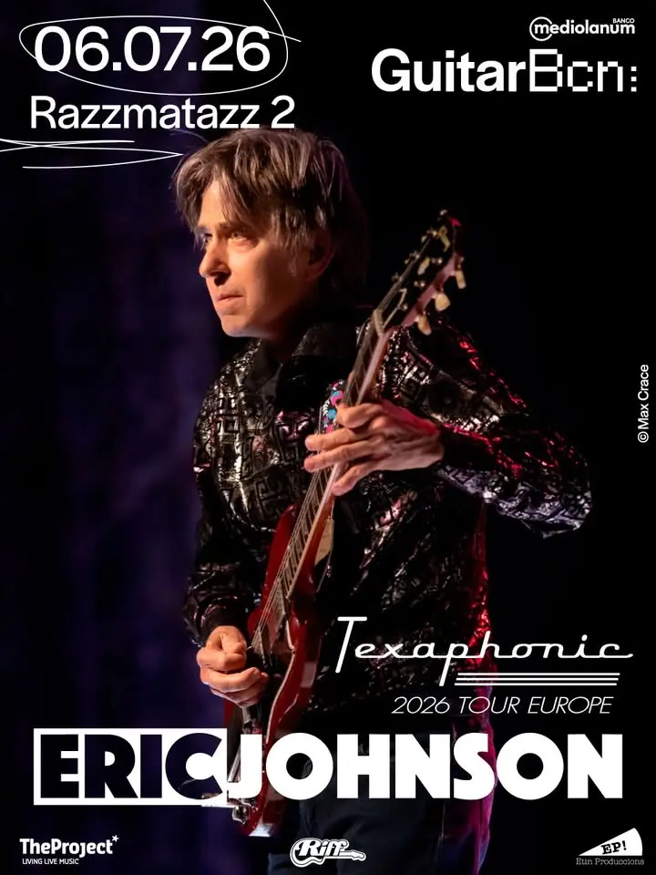 ERIC JOHNSON POR 1ª VEZ EN BARCELONA !!