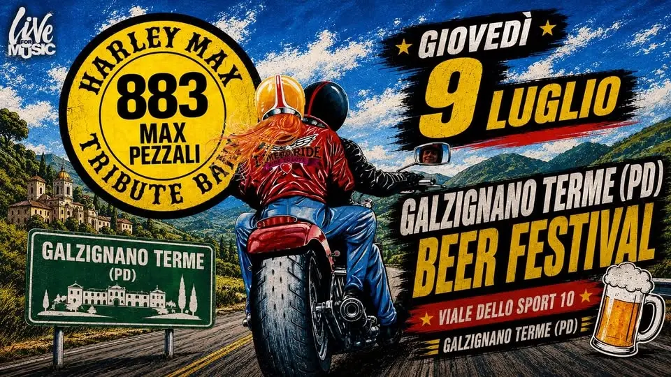 883 | MAX PEZZALI Tribute Live @ Galzignano Terme (PD) By Harley Max