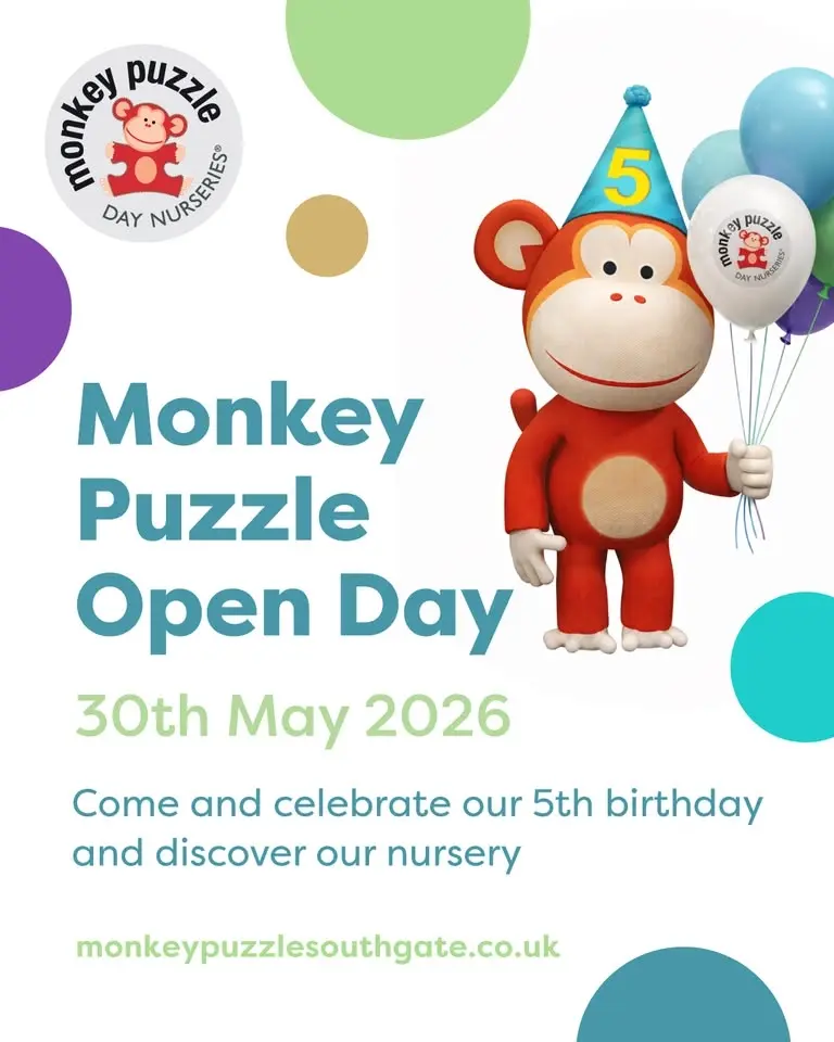Monkey Puzzle Southgate Open Day and 5th Birthday Celebrations