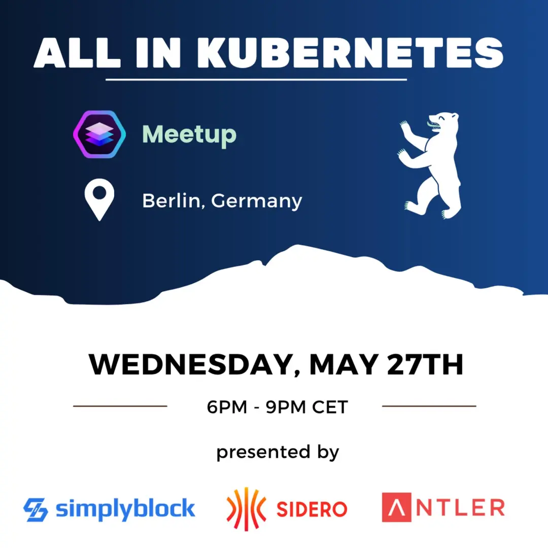 All in Kubernetes - Berlin Edition