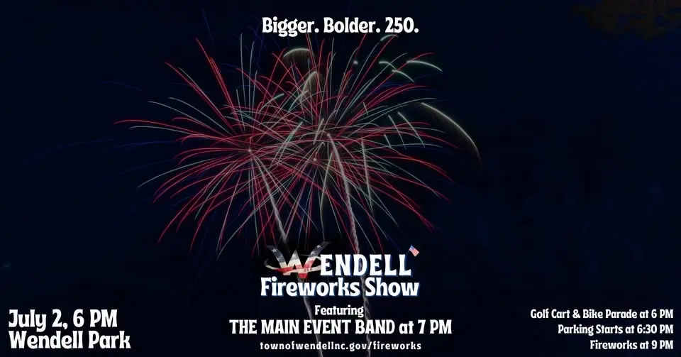 Wendell Fireworks Show 2026