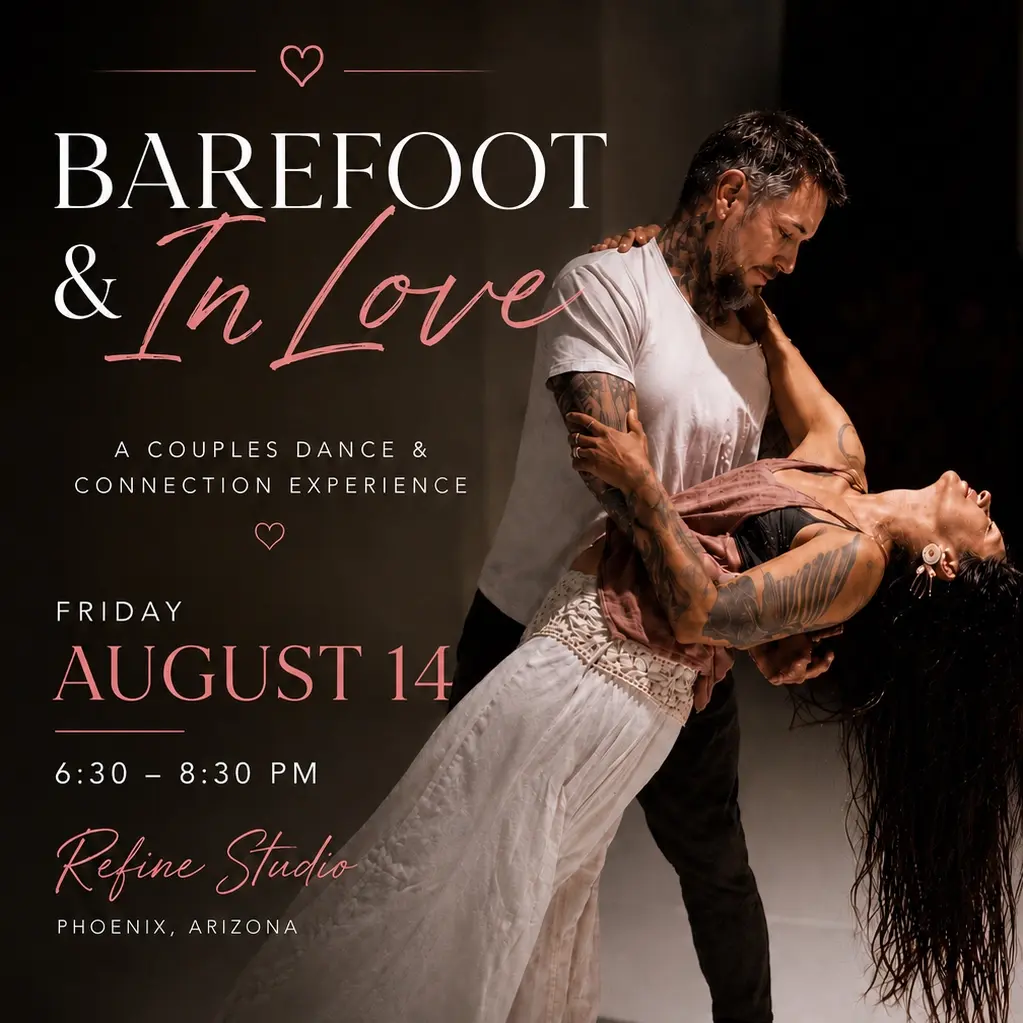 Barefoot & In Love - A Couples Dance & Connection Experience