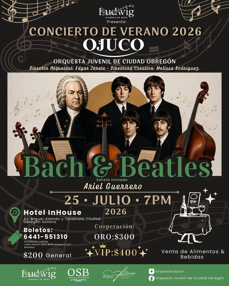 Concierto de Verano Bach&Beatles OJUCO