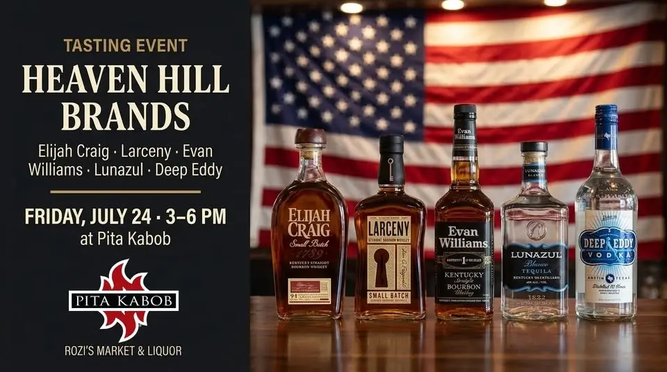 Heaven Hill Brands Tasting Event presented by Rozi's