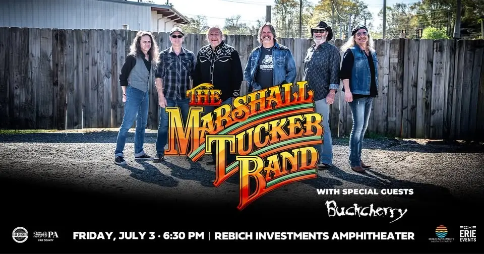 The Marshall Tucker Band with special guest Buckcherry