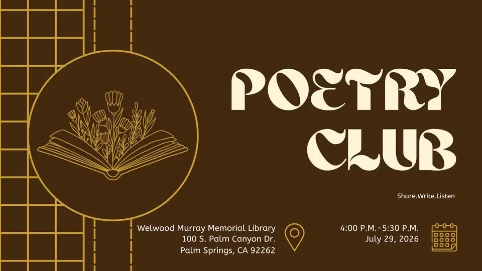 Poetry Club @ The WMML