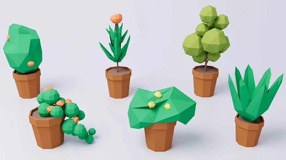 3D Modeling Flowerpots and Vases in Blender
