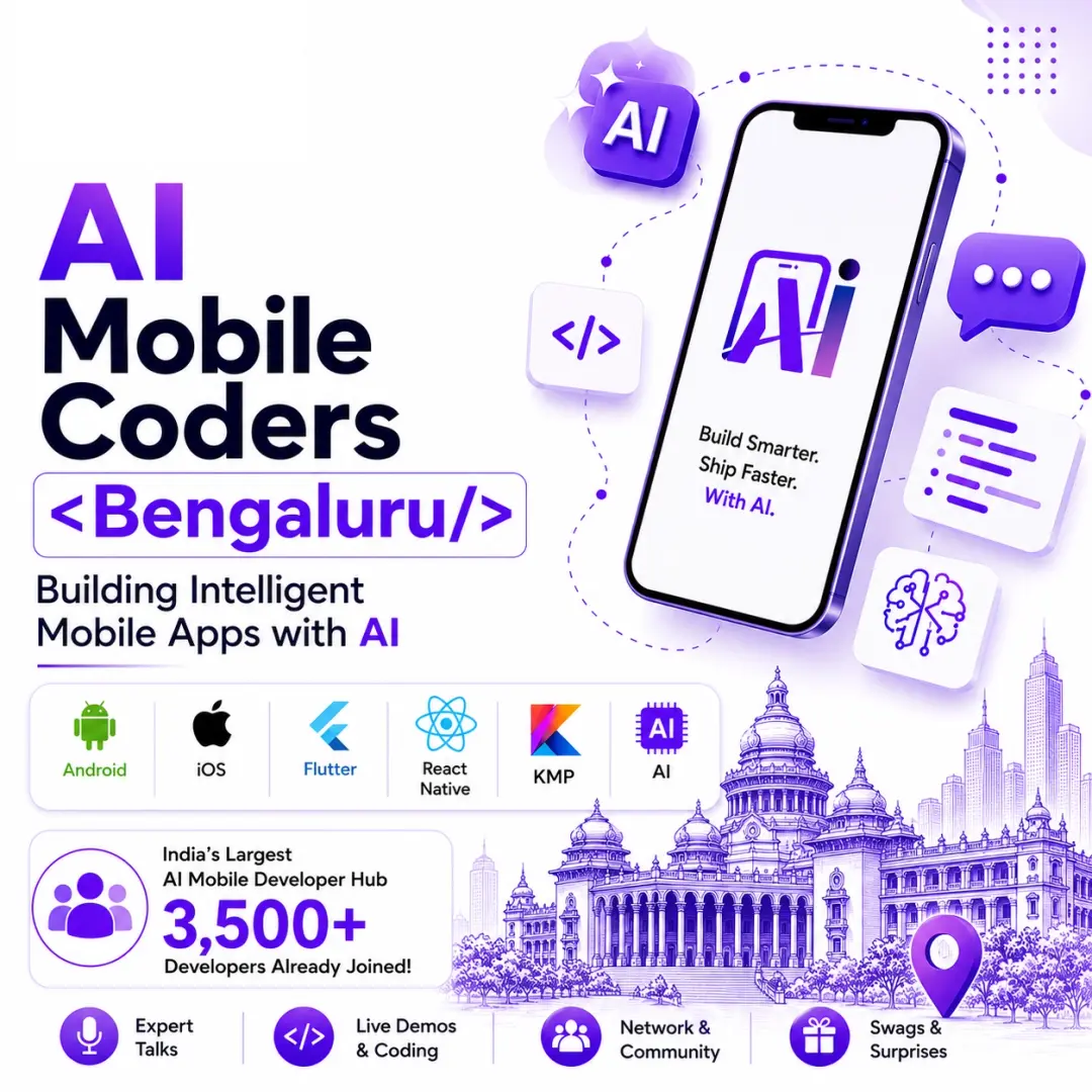 AI Mobile Coders <Bengaluru/> Building Intelligent Mobile Apps with AI