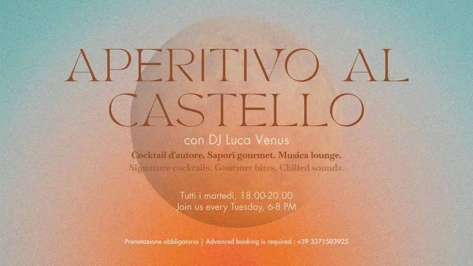 APERITIVO AL CASTELLO CON DJ