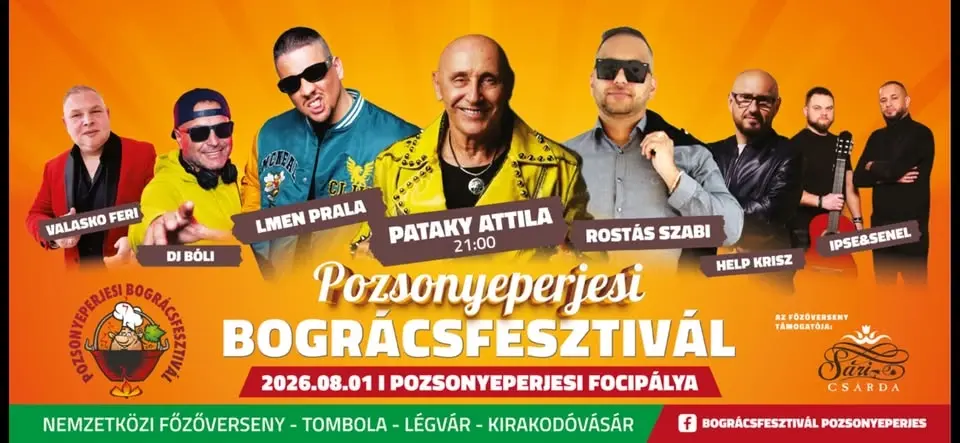 Bográcsfesztivál Pozsonyeperjes