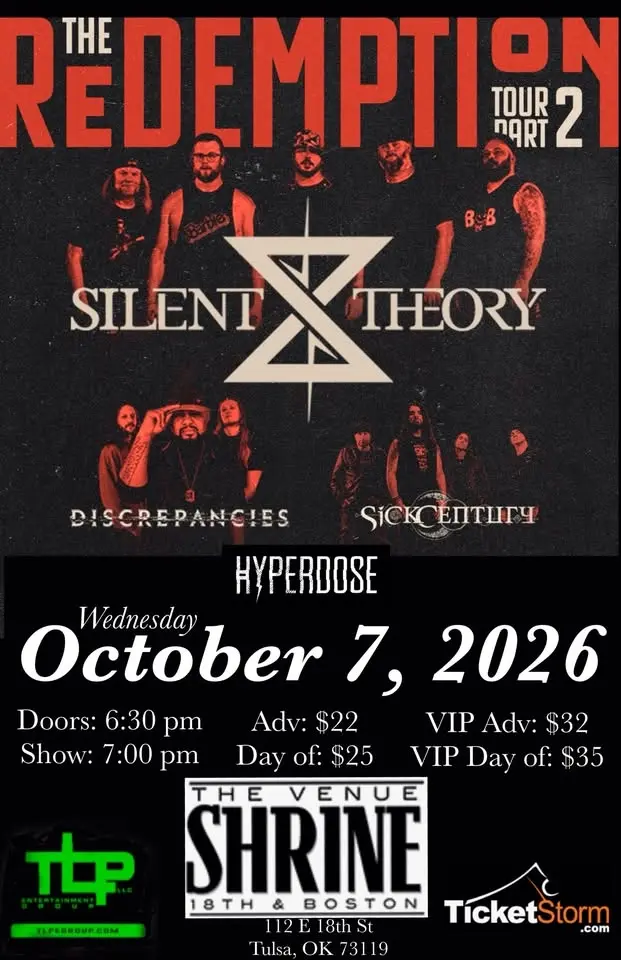 The Redemption Tour Part 2 II Silent Theory II Venue Shrine II Tulsa