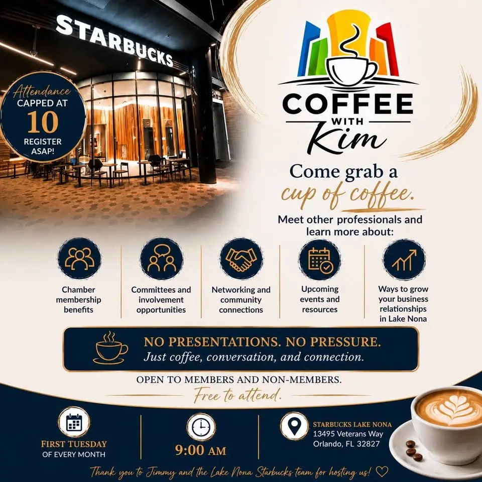     Coffee with Kim: Discover the Value of Chamber Membership