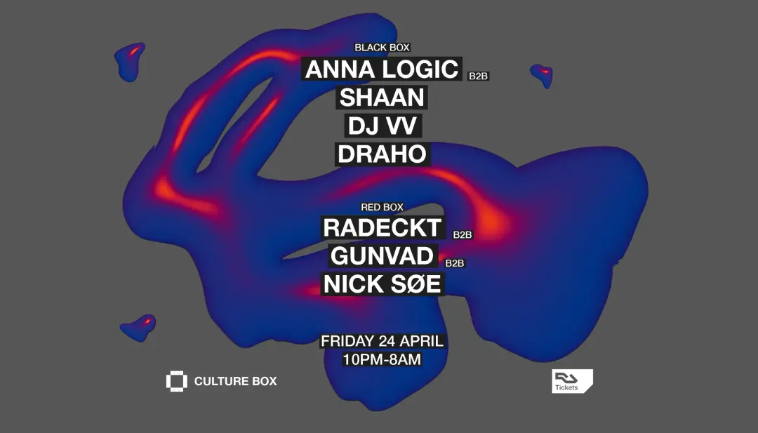 Anna Logic B2B Shaan / DJ VV / DRAHO / Radeckt B2B Gunvad B2B Nick Søe