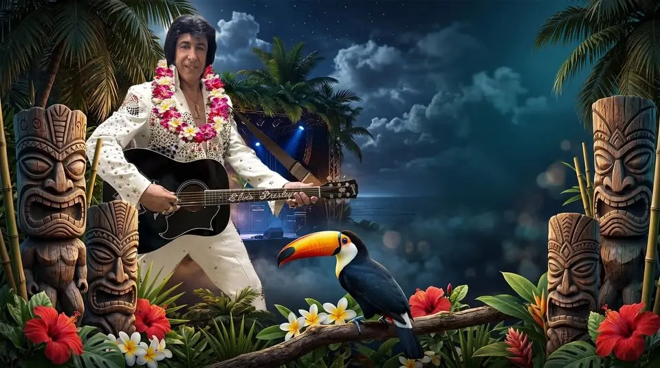 Elvis Aloha from Hawaii - A fundraiser Fun Tribute show for the Springfield Pioneers Basketball Asoc