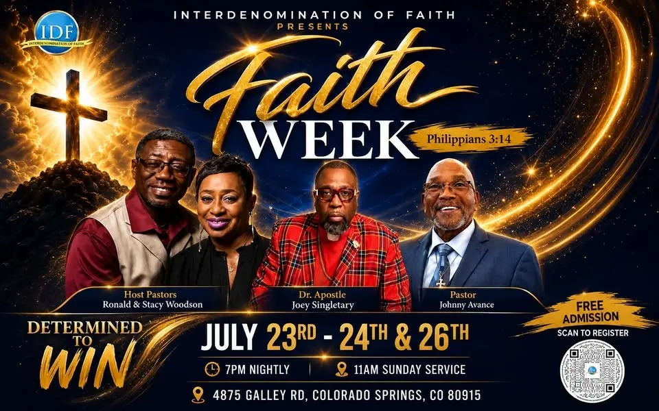 Faith-Week 2026: Determined to Win
