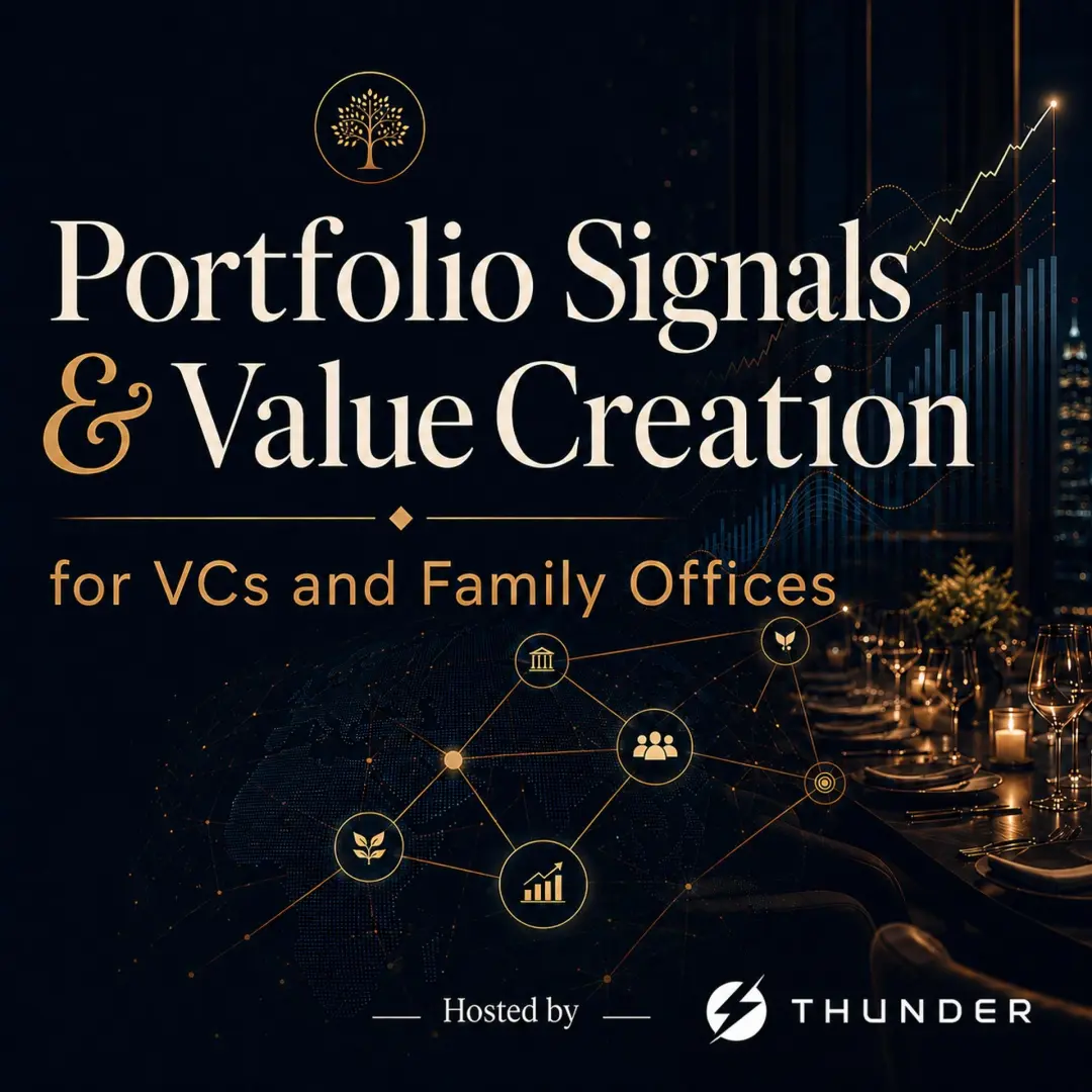 Portfolio Signals & Value Creation for VCs and Family Offices