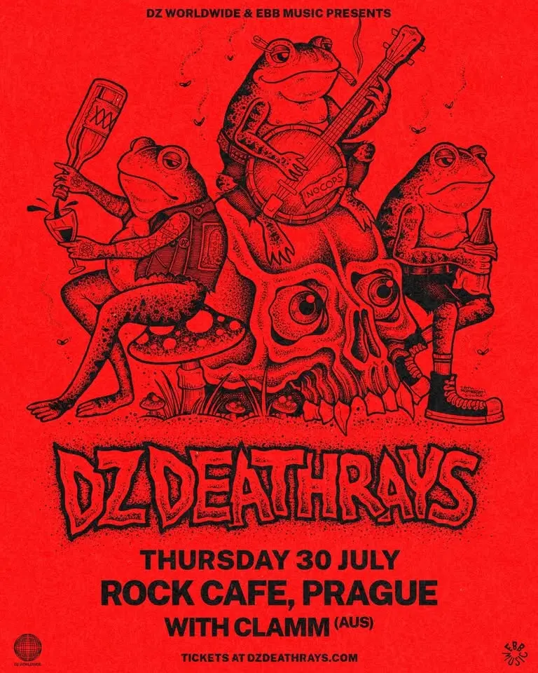 ROCK CAFE - PRAGUE, CZECHIA w/ Clamm (AUS)