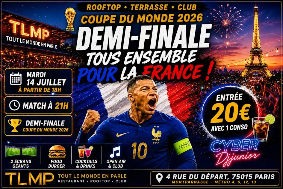 Open Air🌴 France Demi - Final 2 Ecran Geant Food & Club
