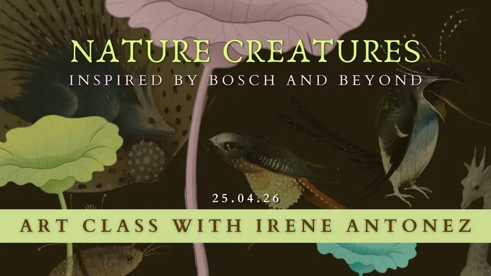 Painting Nature Creatures with Artist Irene Antonez