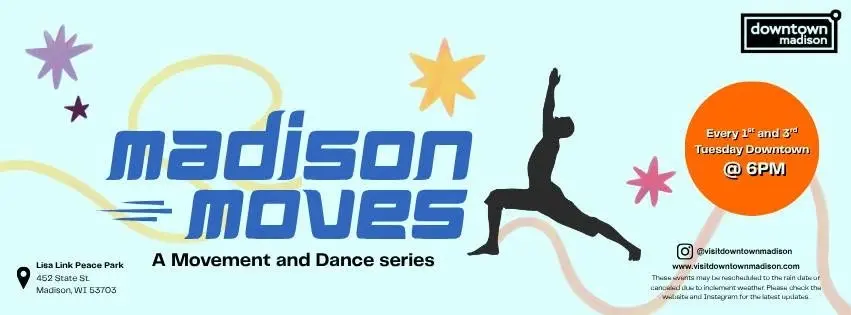 Madison Moves: Pogie at Peace Park (Yoga for Adults)