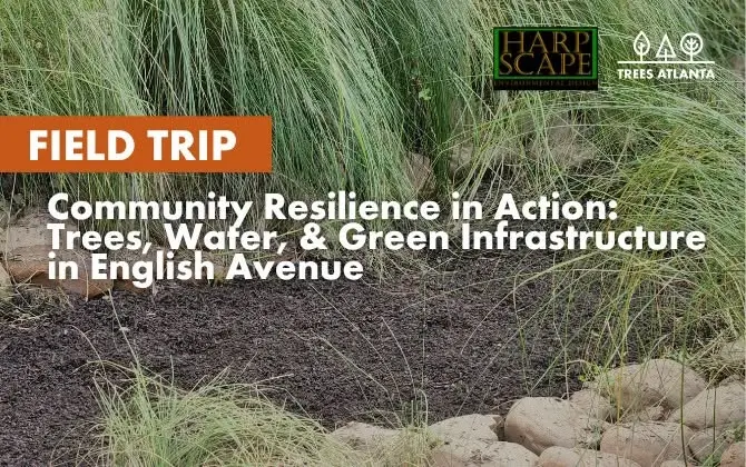 Field Trip: Community Resilience in Action: Trees, Water and Green Infrastructure in English Avenue