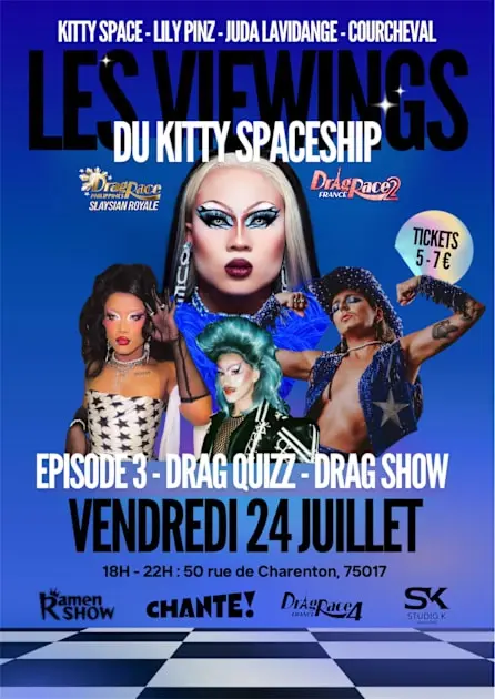 Show: Viewings Party & Karaoke Du Kitty Spaceship Drf S4 Ep3