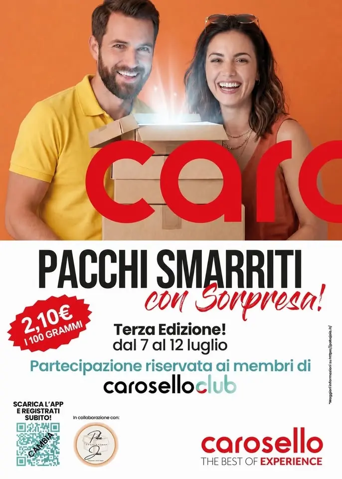 🚨 LA TERZA EDIZIONE STA ARRIVANDO DA CAROSELLO! 📦✨