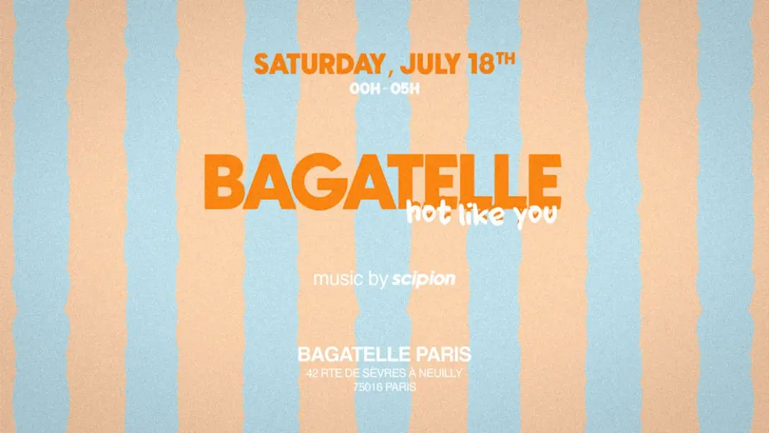 Samedi 18 Juillet - Bagatelle