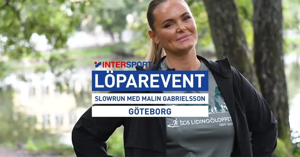 LIDINGÖLOPPET x Saucony x INTERSPORT Göteborg Högsbo | Slow run med Malin Gabrielsson