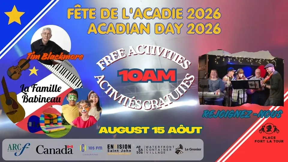 FÊTE DE L'ACADIE 2026