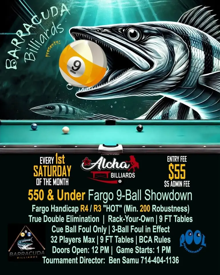 Barracuda 9-Ball Showdown