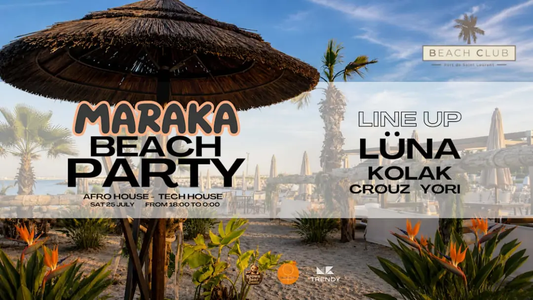 Maraka Beach Party X Beach Club