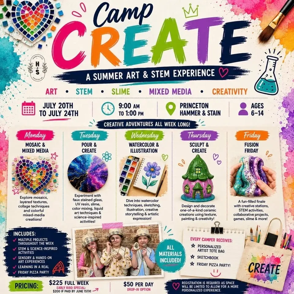 Camp Create: A Summer Art & STEM Experience