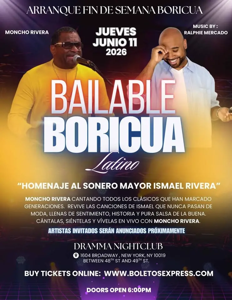 Moncho Rivera, homenaje al sonero mayor Ismael Rivera