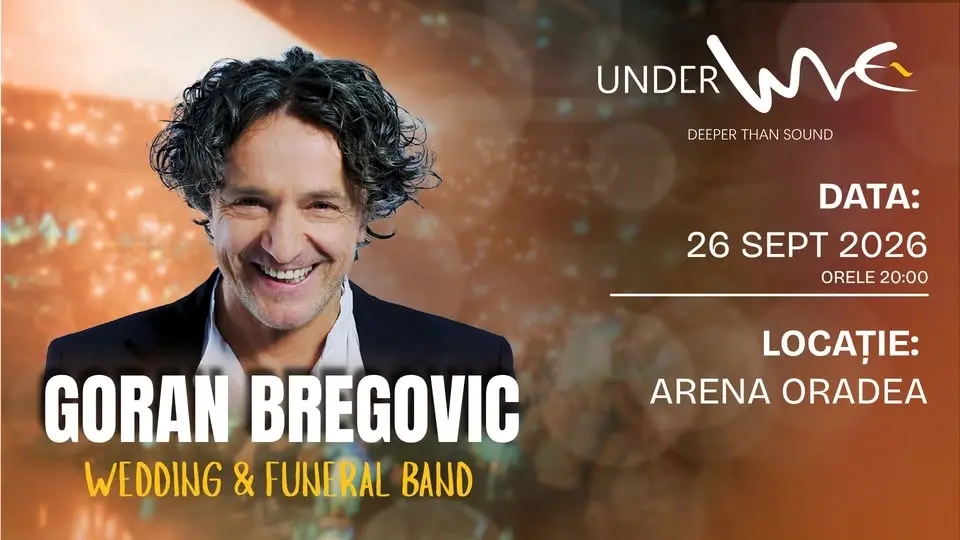 Goran Bregovic in Oradea | September 26 | Oradea Arena