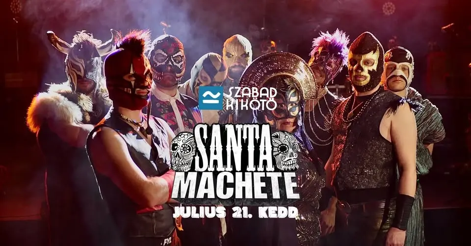 Ördögkatlan warm-up: Santa Machete (FR) I Cumbia-libre, Afro-soul, Bollywood-punk & more