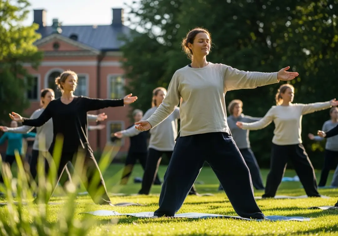 Qigong i Kungsträdgården