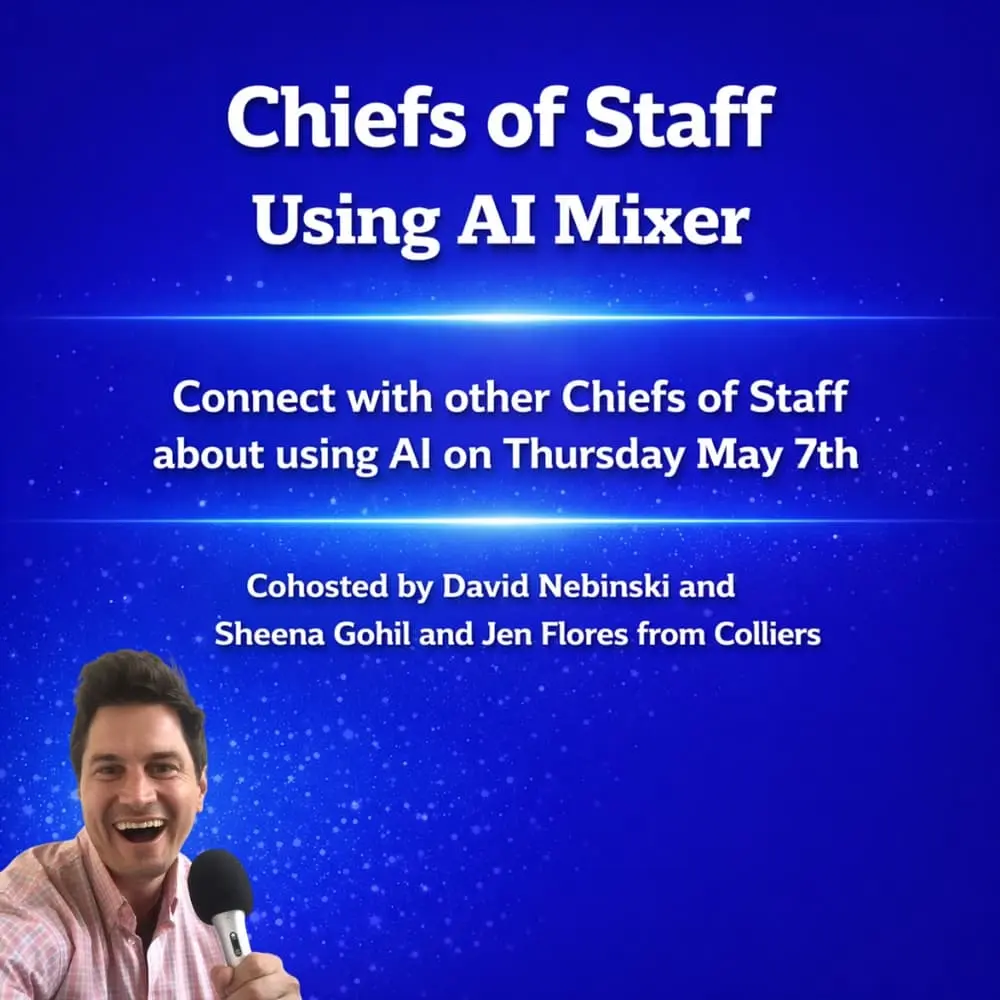 Chiefs of Staff Using AI Mixer (Thur May 7)
