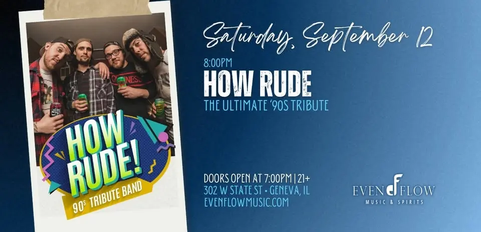 How Rude! • The Ultimate '90s Tribute