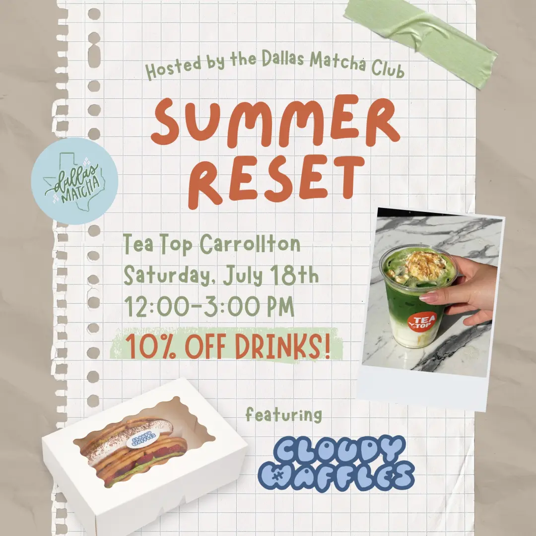 Summer Reset w/ Dallas Matcha