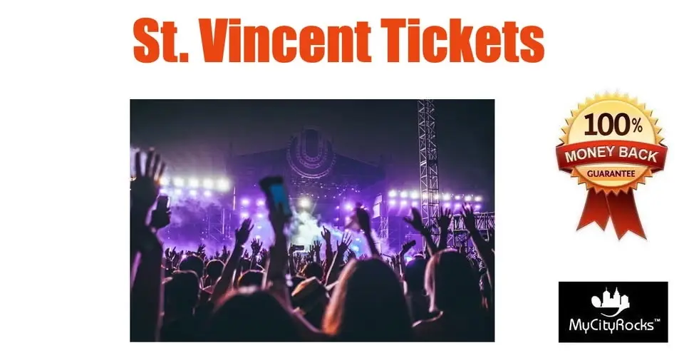 St Vincent "Live With Orchestra Tour" Tickets Toronto Ontario Canada Roy Thomson Hall