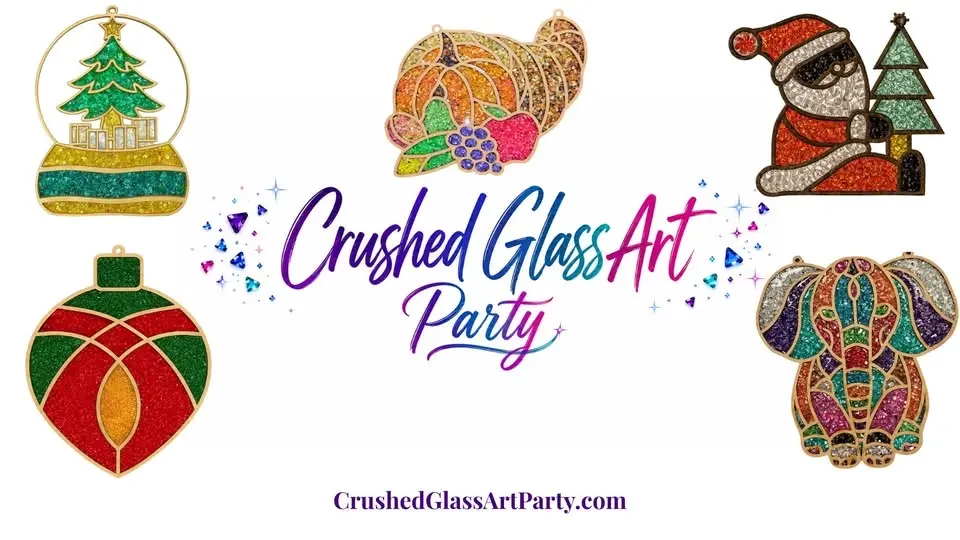 ✨ Eleven Winery Crushed Glass Art Party ✨