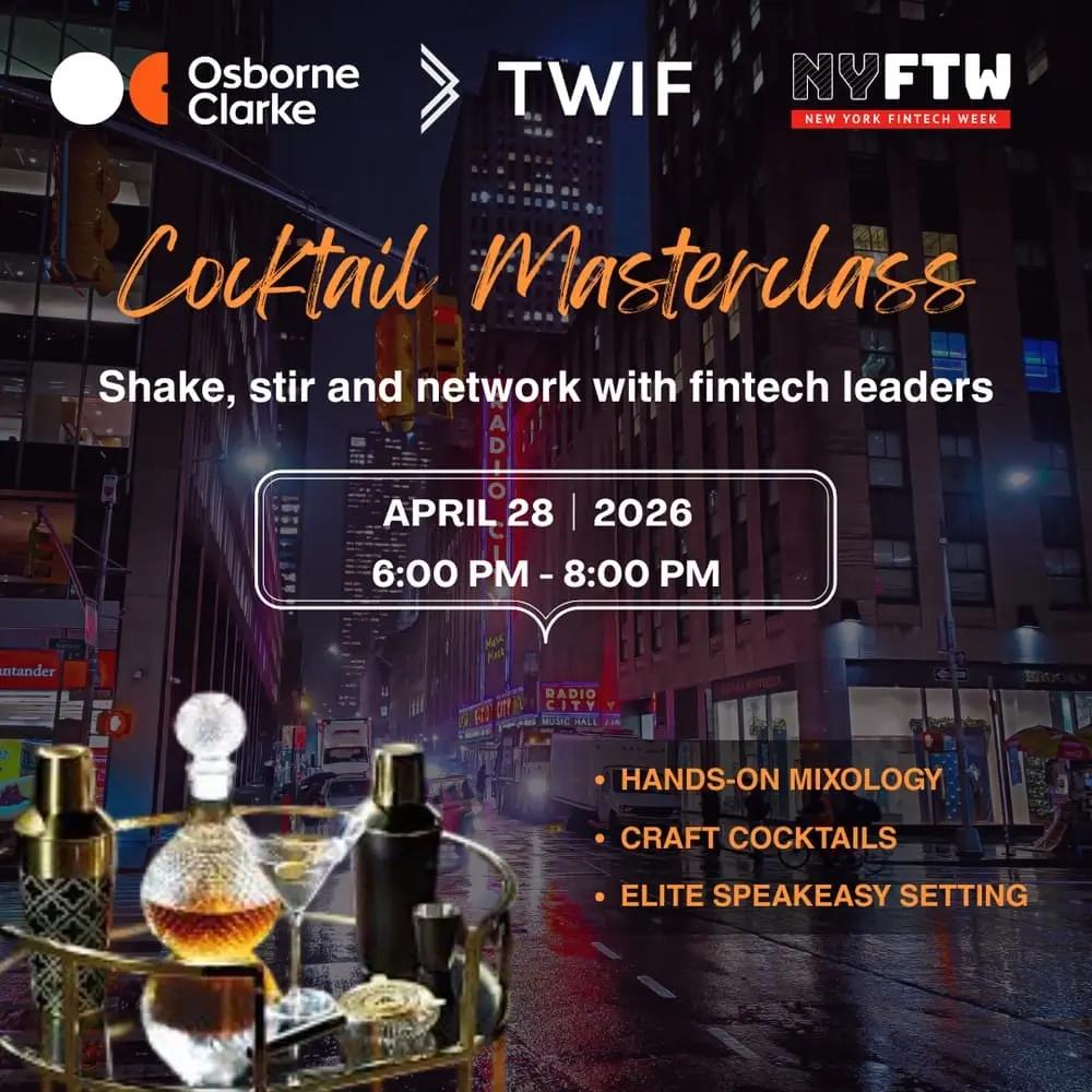 Global Fintech Leaders: Cocktail Masterclass