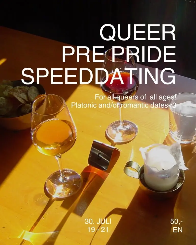 Queer pre-pride speeddating<3