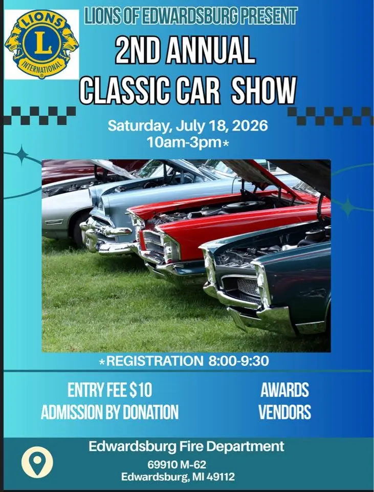Lions of Edwardsburg Car Show